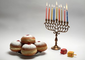 Hanukkah concept